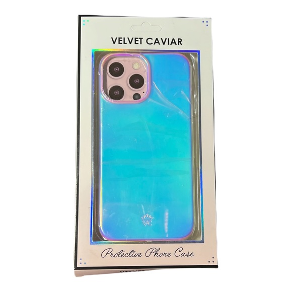 VELVET CAVIAR Iridescent Shimmer Nebula MagSafe iPhone 12 13 PRO MAX Case - Picture 11 of 15